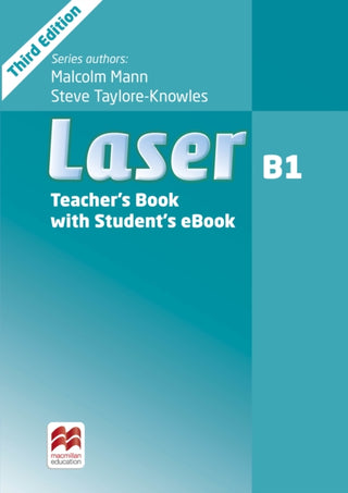 Cover image for 9781035126378 - Laser 3rd edition B1 Teacher's Book with Teacher's Resource Centre Pack