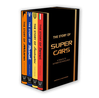 Cover image for 9781035424092 - The Story of Supercars Gift Set