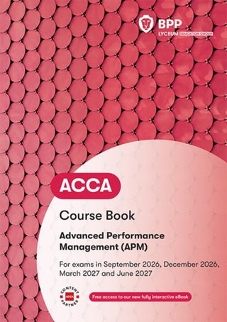 Cover image for 9781035536474 - ACCA Advanced Performance Management