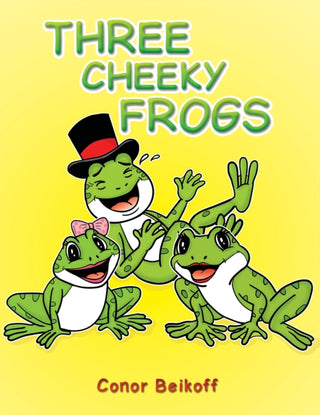 Cover image for 9781035803729 - Three Cheeky Frogs