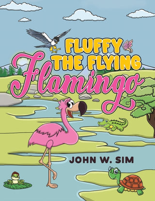 Cover image for 9781035837601 - Fluffy the Flying Flamingo