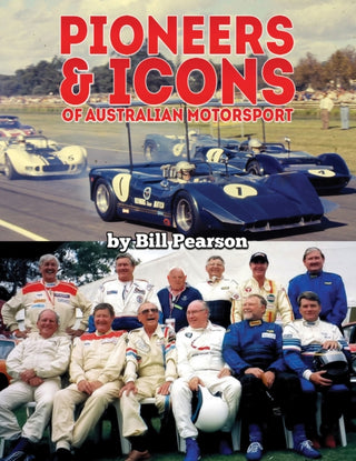 Cover image for 9781035838578 - Pioneers & Icons of Australian Motorsport