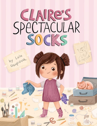 Supplemental image for 9781035840618 - Claire’s Spectacular Socks
