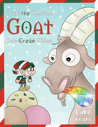 Supplemental image for 9781035862887 - Yugo the Yuletide Goat - Ice Cream Chaos