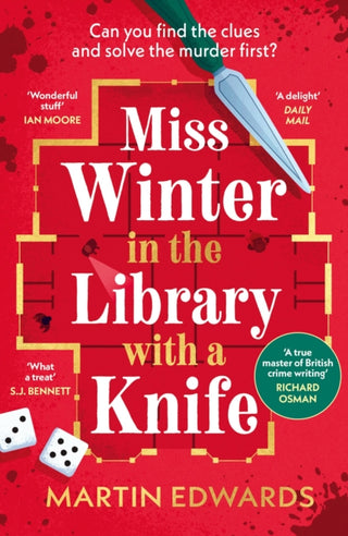 Cover image for 9781035910571 - Miss Winter in the Library with a Knife