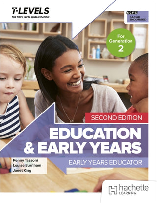 Cover image for 9781036020880 - Education and Early Years T Level: Early Years Educator Second Edition