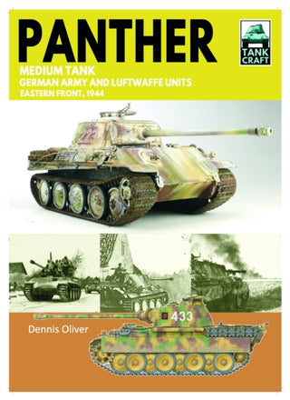 Cover image for 9781036140588 - Tank Craft 46 Panther Medium Tank German Army Waffen-SS and Luftwaffe Units
