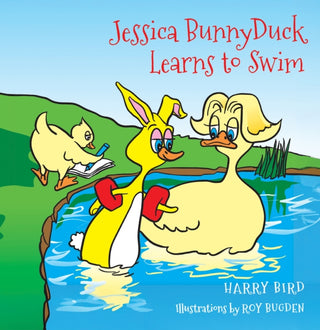 Supplemental image for 9781037105319 - Jessica BunnyDuck Learns to Swim