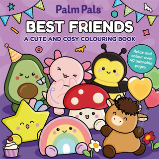 Cover image for 9781037407413 - Palm Pals Best Friends: A Cute and Cosy Colouring Book