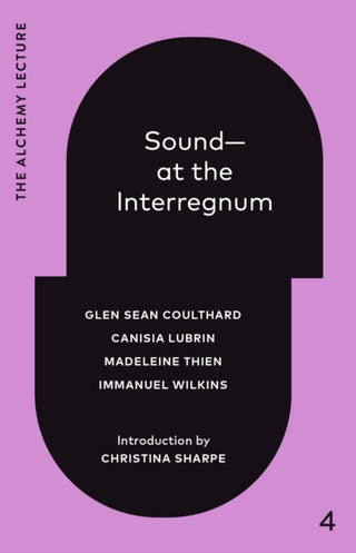 Cover image for 9781039059610 - Sound--at the Interregnum