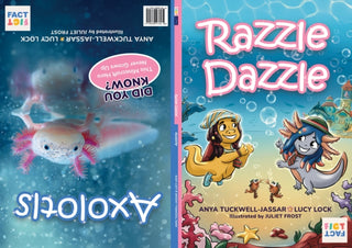Cover image for 9781068436215 - Razzle Dazzle | Axolotls