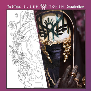 Supplemental image for 9781068593215 - Official Sleep Token Colouring Book