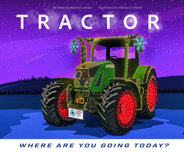 Cover image for 9781068700705 - Tractor - Where are you going today? (Christmas)