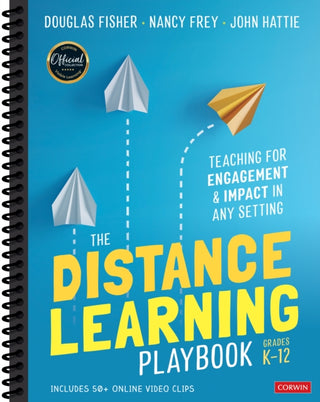 Cover image for 9781071828922 - The Distance Learning Playbook, Grades K-12
