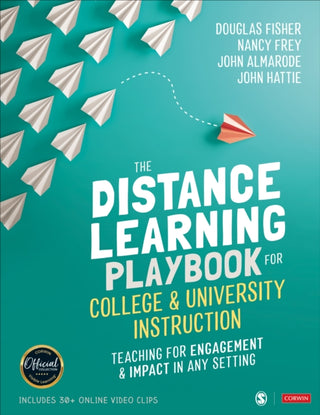 Cover image for 9781071838679 - The Distance Learning Playbook for College and University Instruction