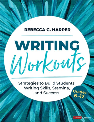 Cover image for 9781071867044 - Writing Workouts, Grades 6-12