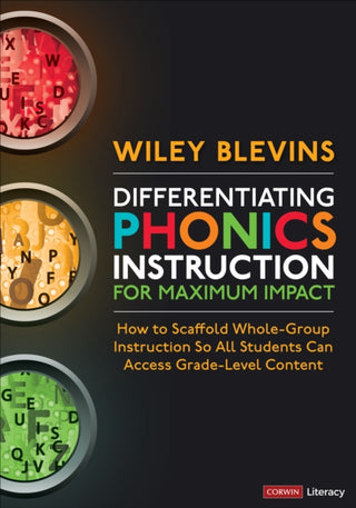 Cover image for 9781071894279 - Differentiating Phonics Instruction for Maximum Impact