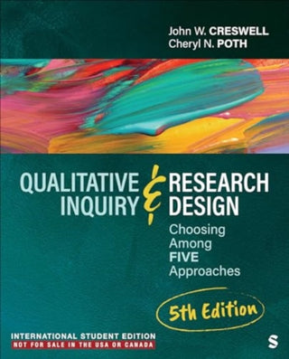 Supplemental image for 9781071947753 - Qualitative Inquiry and Research Design - International Student Edition
