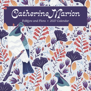 Cover image for 9781087514024 - Catherine Marion: Folklore and Flora 2027 Wall Calendar