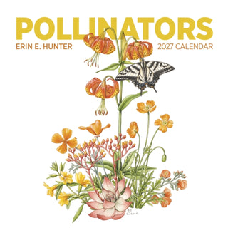 Cover image for 9781087514079 - Erin E. Hunter: Pollinators 2027 Wall Calendar