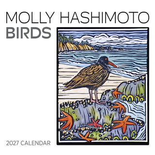Cover image for 9781087514253 - Molly Hashimoto: Birds 2027 Wall Calendar