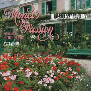 Cover image for 9781087514345 - Monet's Passion: The Gardens at Giverny 2027 Wall Calendar