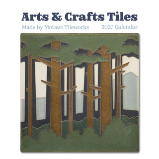 Cover image for 9781087514376 - Arts & Crafts Tiles: Made by Motawi Tileworks 2027 Wall Calendar