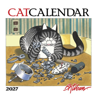 Cover image for 9781087514390 - B. Kliban: CatCalendar 2027 Wall Calendar