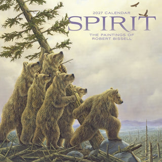 Cover image for 9781087514413 - Spirit: The Paintings of Robert Bissell 2027 Wall Calendar