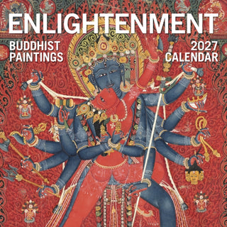 Cover image for 9781087514574 - Enlightenment: Buddhist Paintings 2027 Wall Calendar