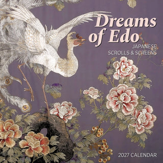 Cover image for 9781087514598 - Dreams of Edo: Japanese Scrolls & Screens 2027 Wall Calendar