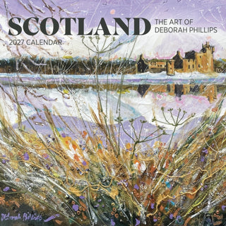 Cover image for 9781087514727 - Scotland: The Art of Deborah Phillips 2027 Wall Calendar