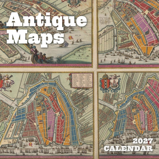 Cover image for 9781087514734 - Antique Maps 2027 Wall Calendar