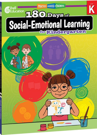 Cover image for 9781087649696 - 180 Days™: Social-Emotional Learning for Kindergarten