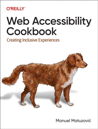 Cover image for 9781098145606 - Web Accessibility Cookbook