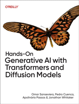Cover image for 9781098149246 - Hands-On Generative AI with Transformers and Diffusion Models