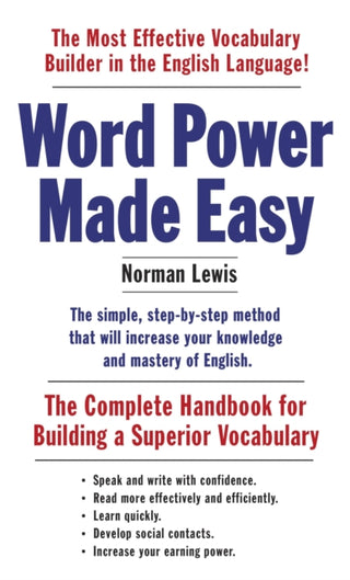 Cover image for 9781101873854 - Word Power Made Easy