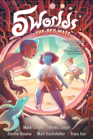 Cover image for 9781101935941 - 5 Worlds Book 3: The Red Maze