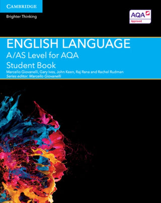 Cover image for 9781107465626 - A/AS Level English Language for AQA Student Book