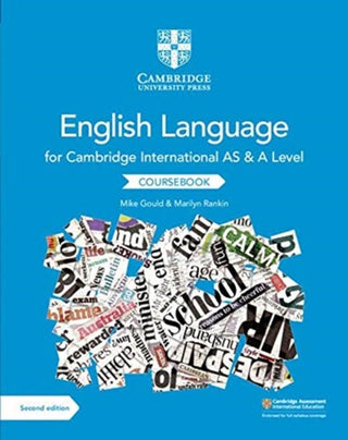 Cover image for 9781108455824 - Cambridge International As and a Level English Language