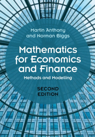 Cover image for 9781108459433 - Mathematics for Economics and Finance