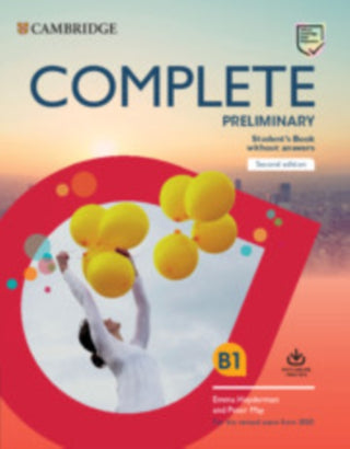 Cover image for 9781108525213 - Complete Preliminary Student's Book without Answers with Online Practice