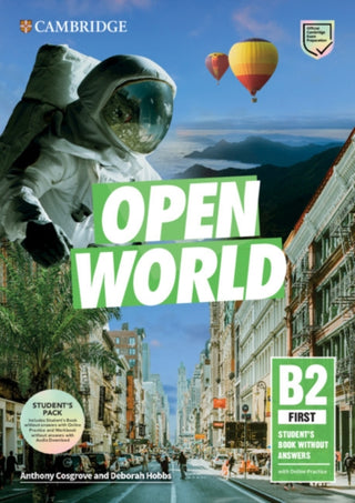 Cover image for 9781108647908 - Open World First Student's Book Pack (SB wo Answers w Online Practice and WB wo Answers w Audio Download)