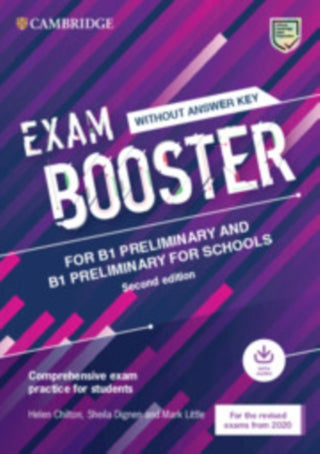 Cover image for 9781108682190 - Exam Booster for Preliminary and Preliminary for Schools Without Answer Key With Audio for the Revised 2020 Exams