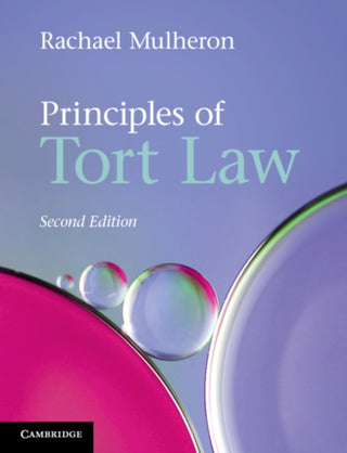 Cover image for 9781108727648 - Principles of Tort Law