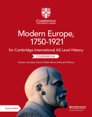 Cover image for 9781108733922 - Cambridge International As Level History, Modern Europe 1750-1921 Coursebook