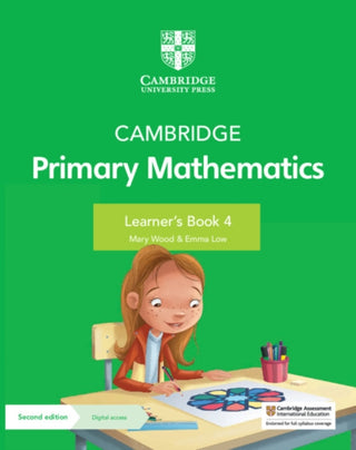 Cover image for 9781108745291 - Cambridge Primary Mathematics Learner's Book 4 with Digital Access (1 Year)
