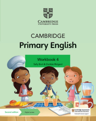 Cover image for 9781108760010 - Cambridge Primary English Workbook 4 with Digital Access (1 Year)