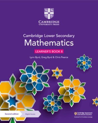 Cover image for 9781108771528 - Cambridge Lower Secondary Mathematics Learner's Book 8 with Digital Access (1 Year)