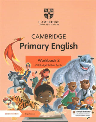 Cover image for 9781108789943 - Cambridge Primary English Workbook 2 with Digital Access (1 Year)